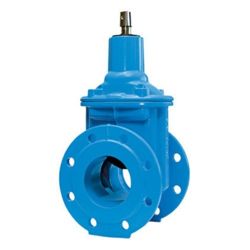 Задвижка HAWLE 4000E1+ DN 50 PN 10/16 фланцевая клиновая чугунная с обрезиненным клином короткая