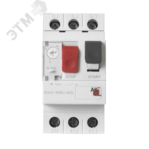 Выключатель автоматический защиты электродвигателя ВА47 MMC-40S 18A 3P/13…18A