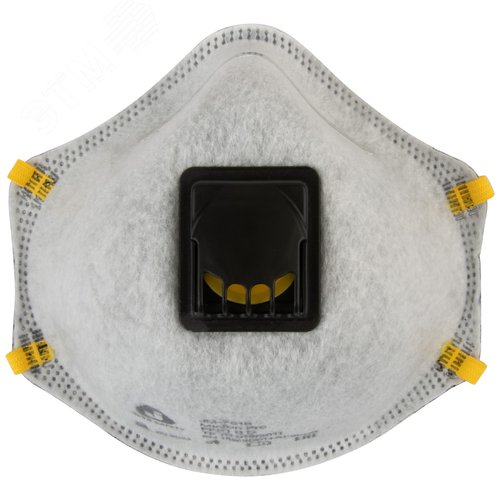 Респиратор с клапаном с углем А JM-7616 Micron Pro чашеобразный, FFP1 R D регулировка