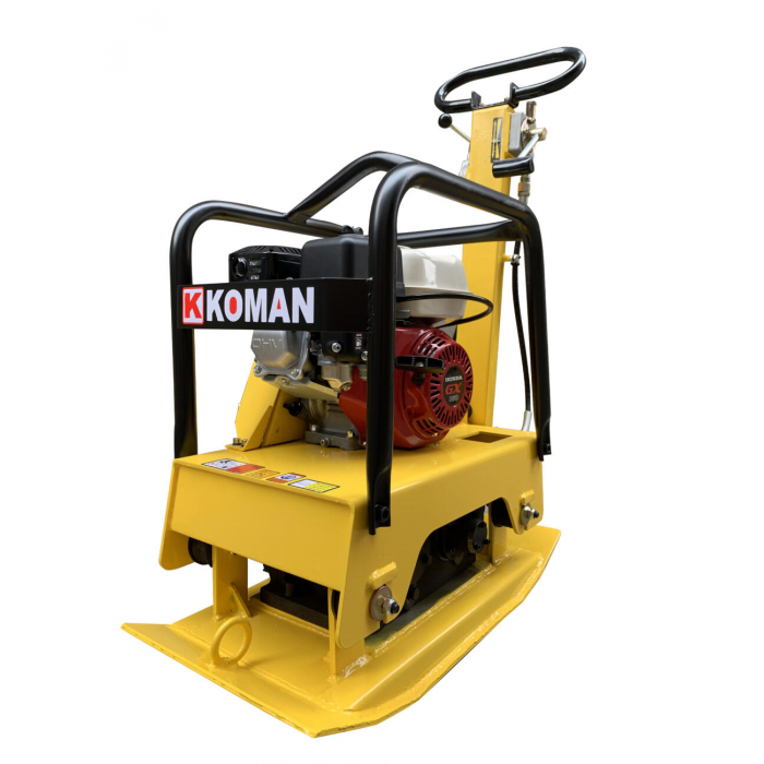KOMAN Виброплита реверсивная MS160-4 (5.5HP/Honda GX160 бензин, 149кг)