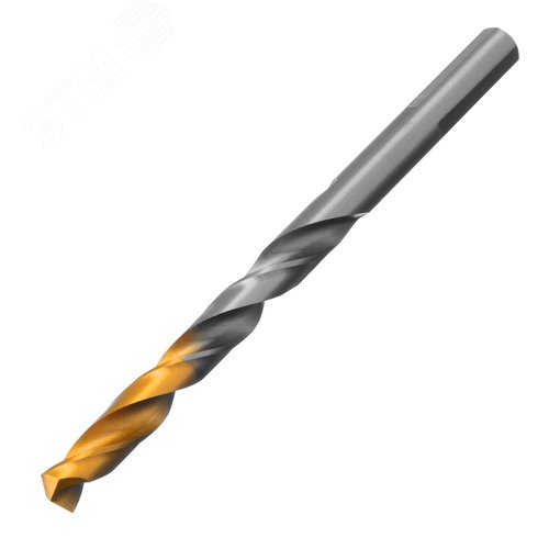 Сверло спиральное по металлу 7,5 x 109мм, Р6М5, Golden Tip