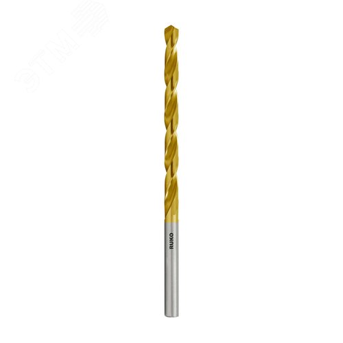 Сверло по металлу удлиненное 7,0x156/102мм DIN340 HSS-G TiN 118°