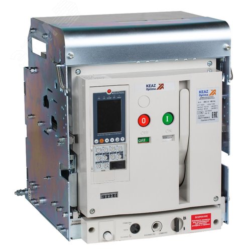Выключатель автоматический воздушный OptiMat A-4000-S4-3P-100-D-MR8.0-BH-C0000-M0-P05-S1-03