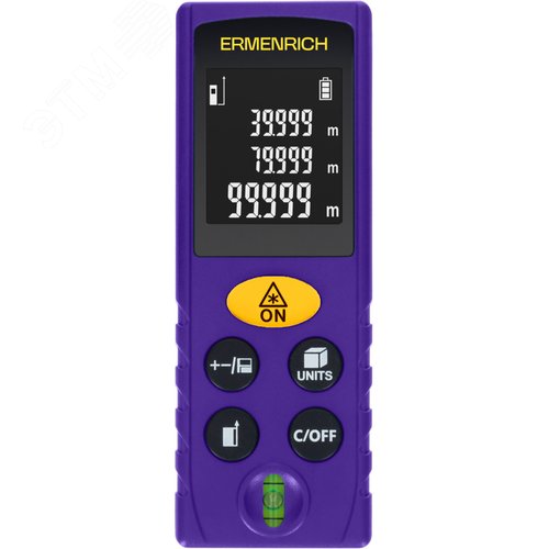 Рулетка лазерная Reel PLUS GK40, фиолетовый