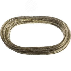 Трос стальной в оплетке 20 м, d 3 мм