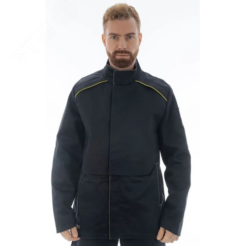 Куртка сварщика Brodeks FS28-02, черный (XL)