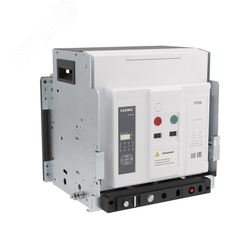 Воздушный автоматический выключатель YON pro ANX40X 3P 4000 А 100 кА, типоразмер M, расцепитель ETA, выкатной, вертикальное подключение, управление 220 В AC