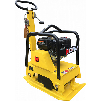 Виброплита реверсивная KOMAN, MS160-2 (6.5HP/бензин, двигатель Loncin G200, 150кг.)